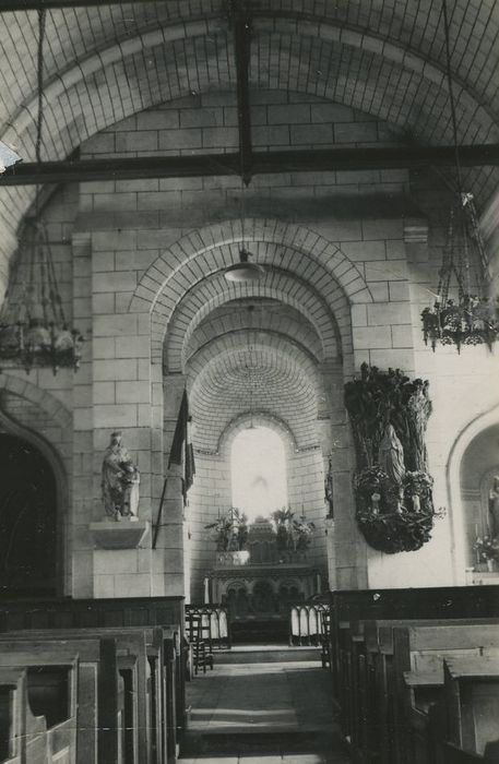 Eglise Saint-Martin : Nef, vue générale