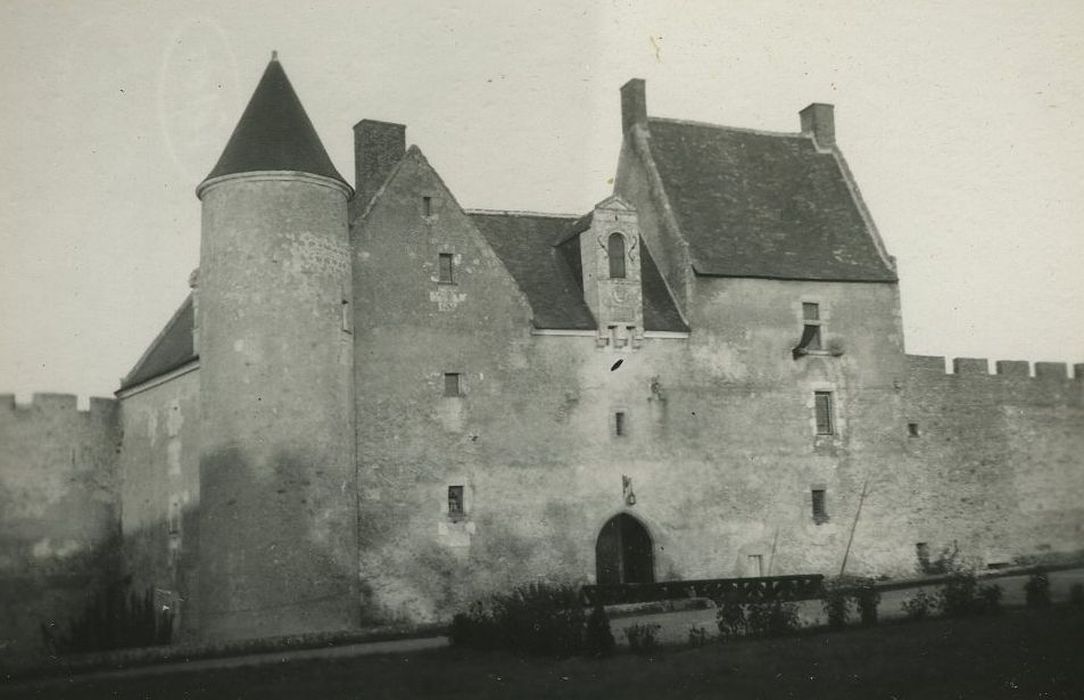 Manoir de Fontenay : Ensemble ouest, vue générale