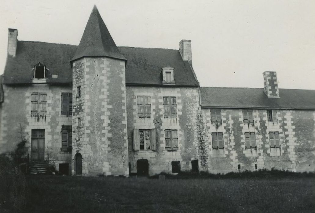 Manoir de Beauvais : Ensemble est, vue générale