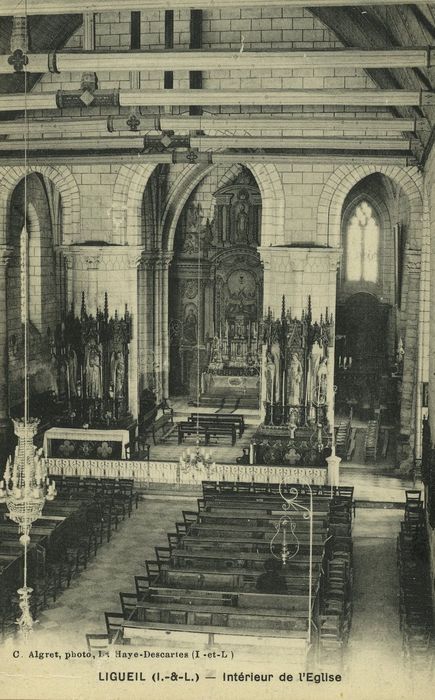 Eglise Saint-Martin : Nef, vue gnérale