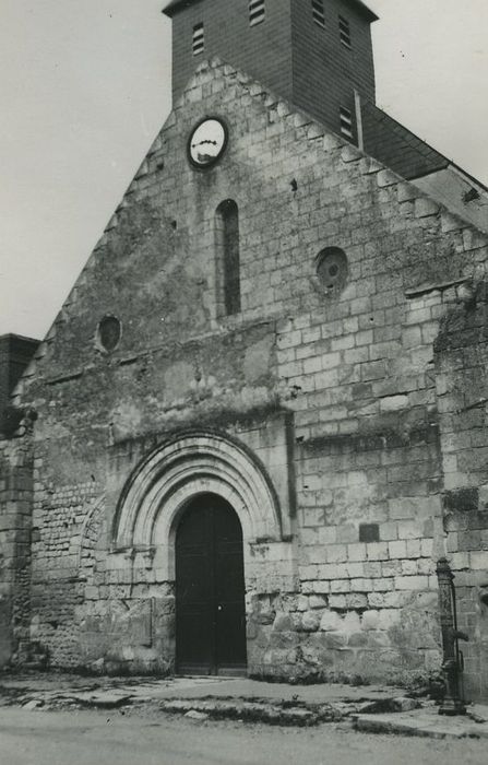 Eglise Saint-Barthélémy et Saint-Laurent : Façade occidentale, vue générale