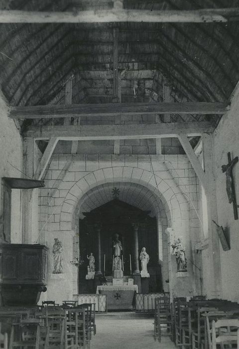 Eglise Saint-Martin de Vertou : Nef, vue générale