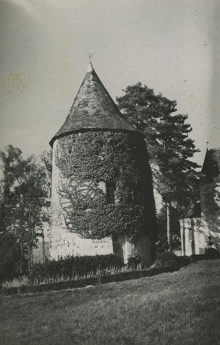 Château de La Louère : Tour sud-ouest, vue générale