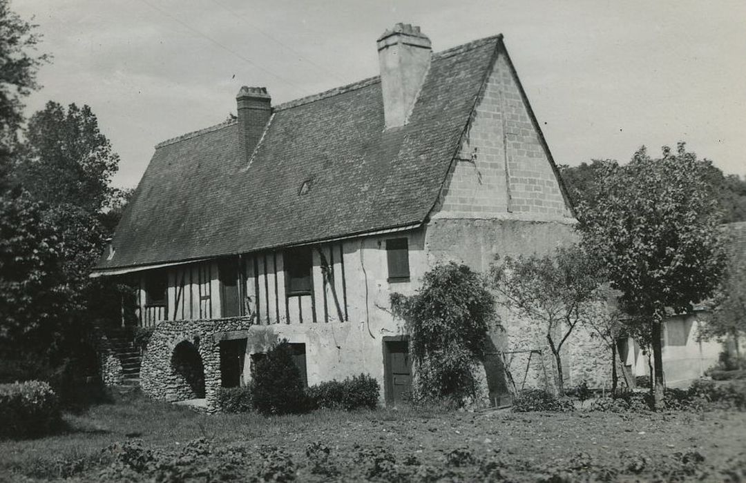 Moulin Boutard : Façades sud et ouest, vue générale