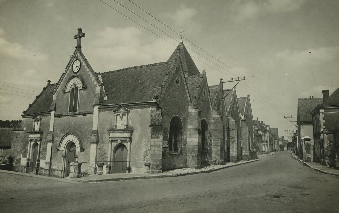 Eglise Saint-Martin : Ensemble sud-ouest, vue générale