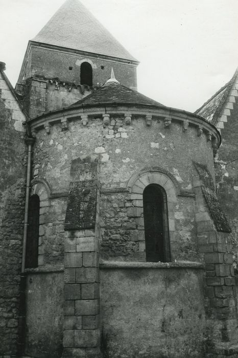 Eglise Saint-Martin : Chevet, vue générale