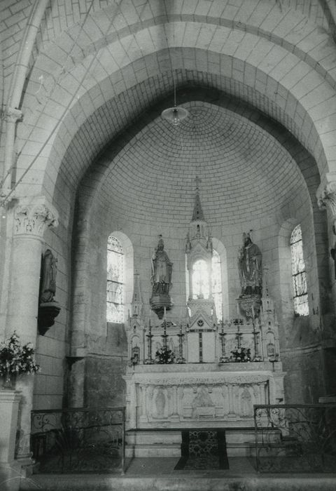 Eglise Saint-Martin : Choeur, vue générale