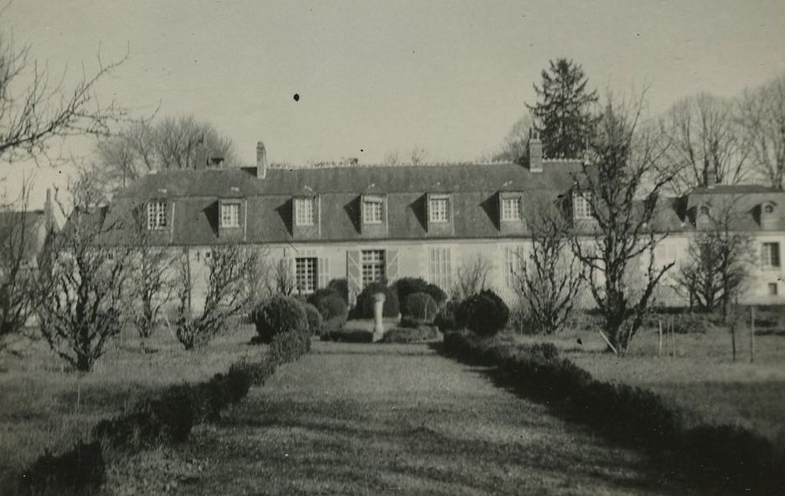 Domaine de Chassetière : Façade ouest, vue générale