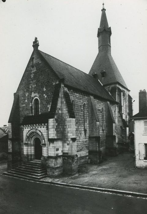 Eglise Saint-Martin : Ensemble sud-ouest, vue générale