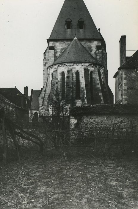 Eglise Saint-Martin : Chevet, vue générale