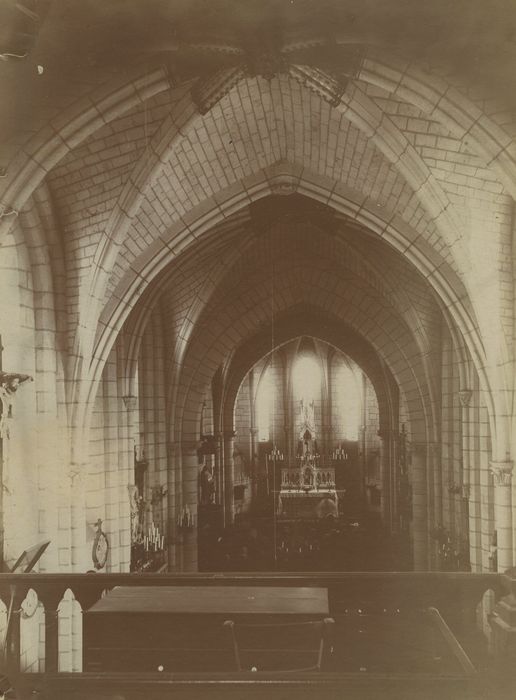 Eglise Saint-Martin : Nef, vue générale