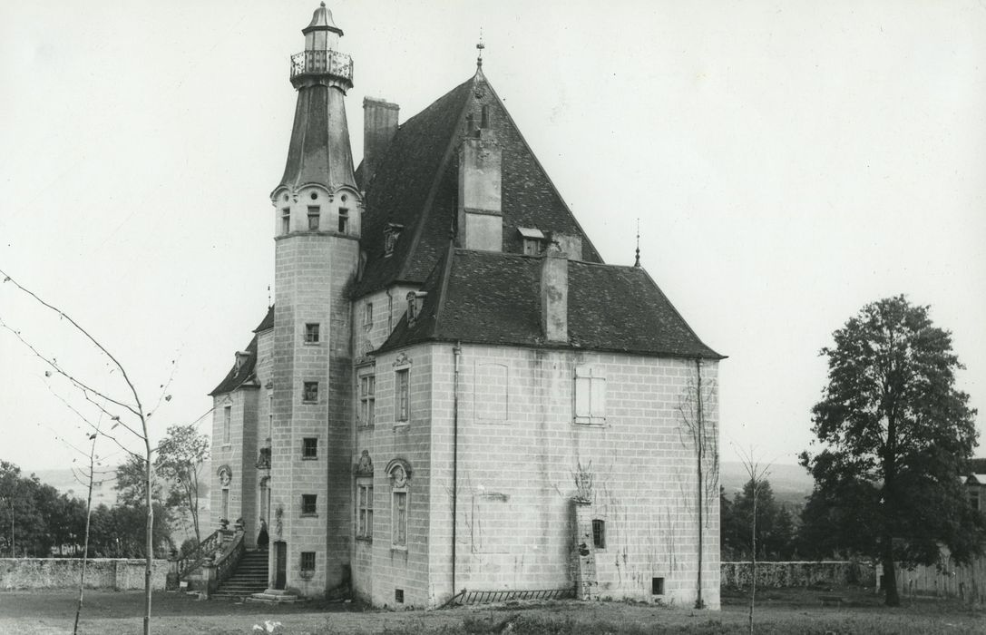 Château : Ensemble nord-est, vuegnérale