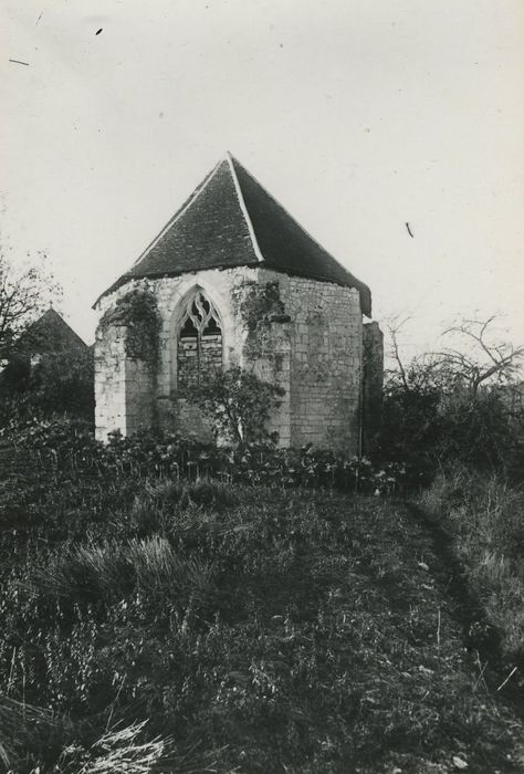 Ancien prieuré de Saint-Genest : Chevet, vue générale