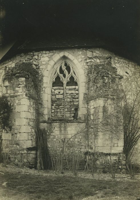 Ancien prieuré de Saint-Genest : Chevet, vue partielle