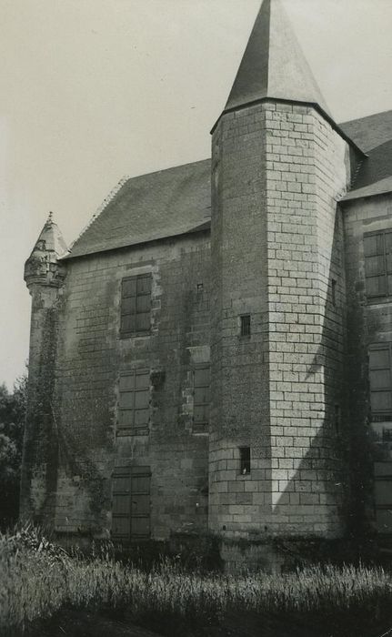 Manoir de Ré (ou Ray) : Façade nord, vue partielle