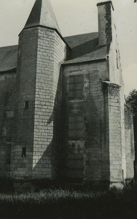 Manoir de Ré (ou Ray) : Façade nord, vue partielle