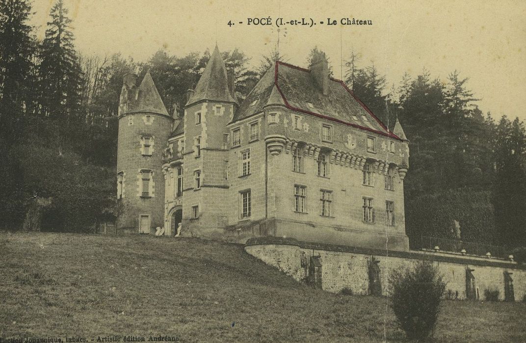 Château : Ensemble nord-est, vue générale