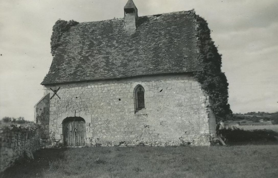 Chapelle de Tous-les-Saints : Façade latérale sud, vue générale