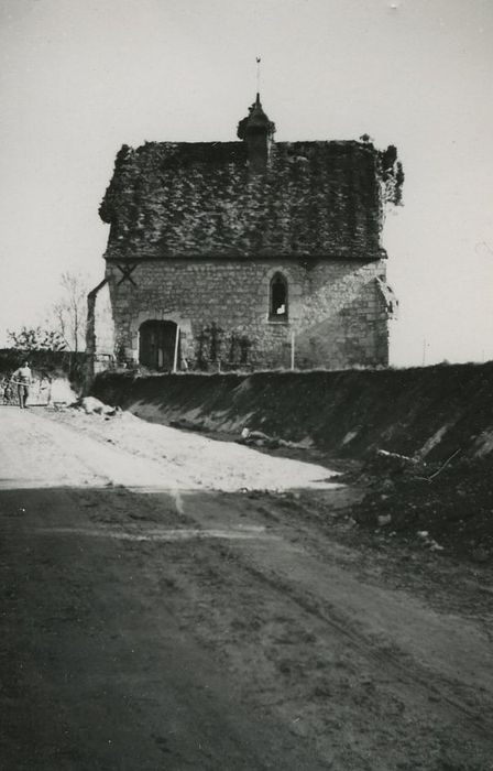 Chapelle de Tous-les-Saints : Façade latérale sud, vue générale