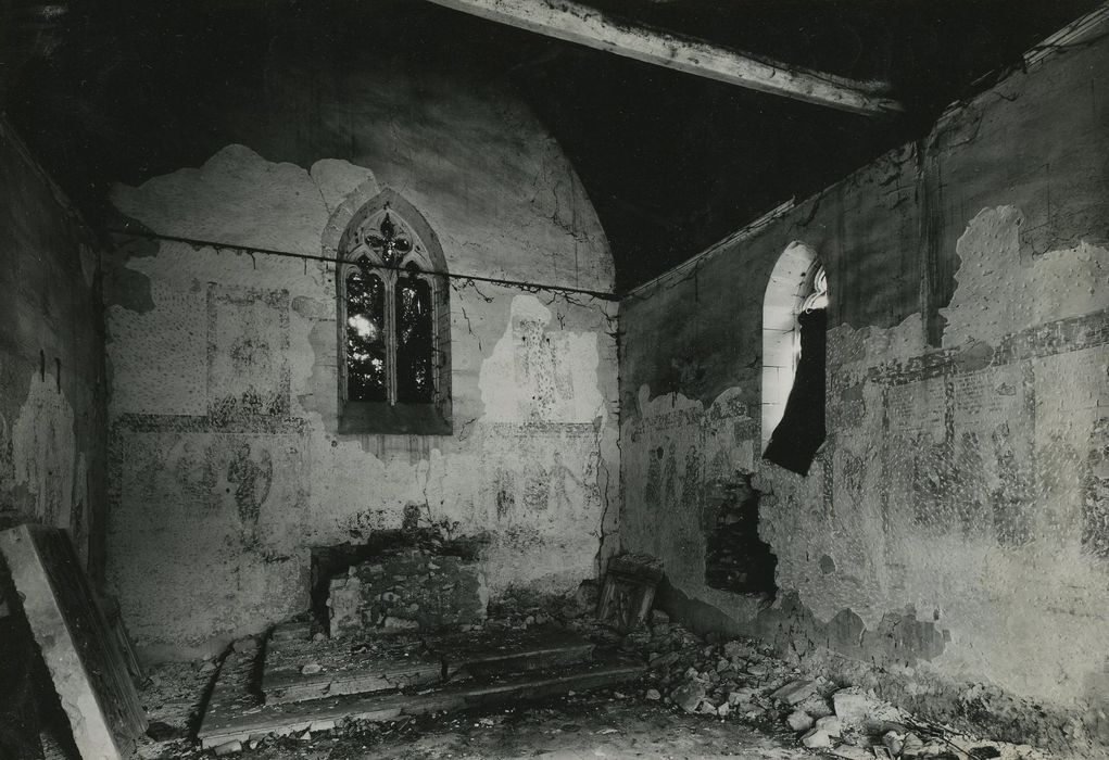 Chapelle de Tous-les-Saints : Peintures monumentales, vue générale