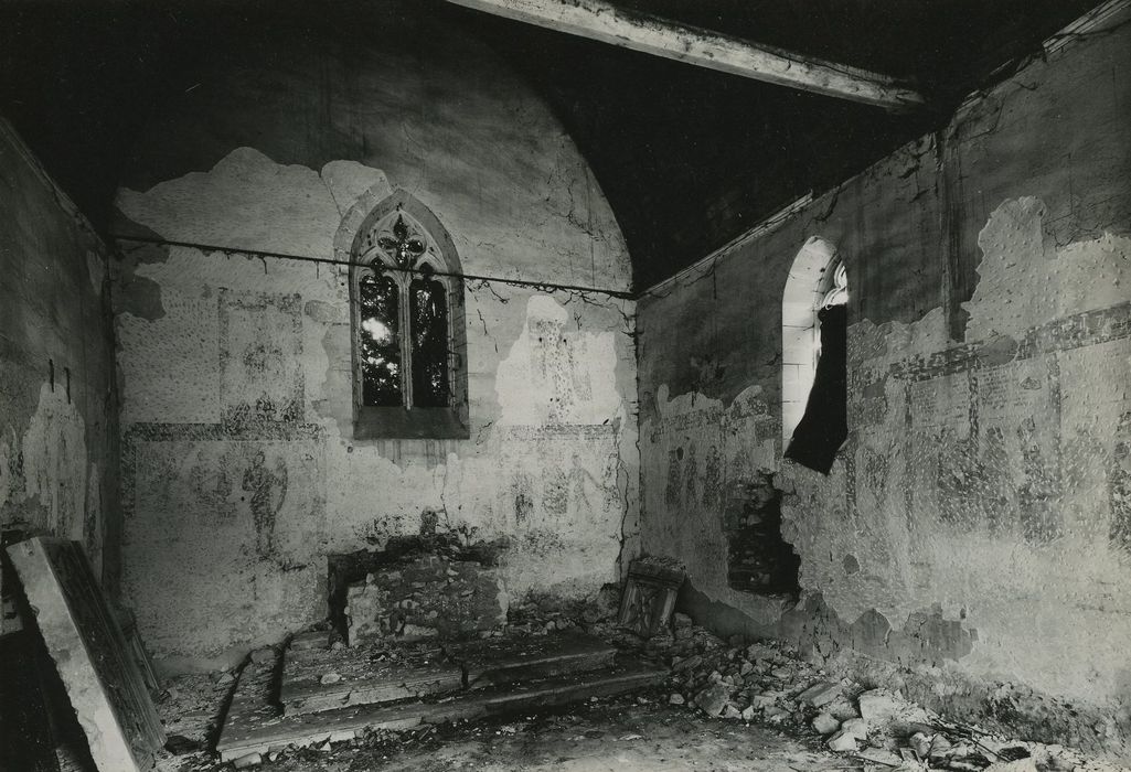 Chapelle de Tous-les-Saints : Peintures monumentales, vue générale