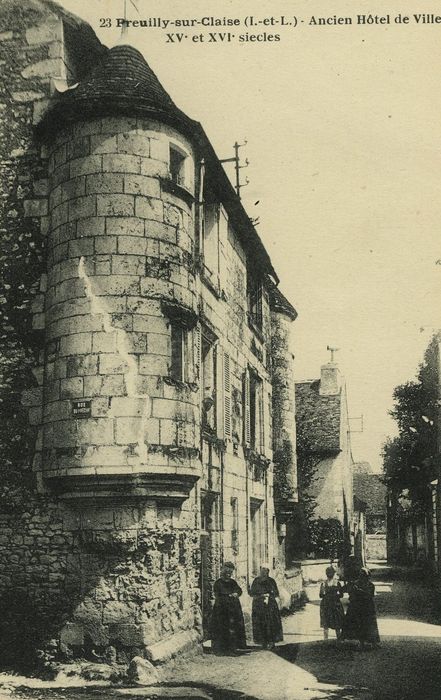 Ancien Hôtel de ville : Façade sur rue, vue générale