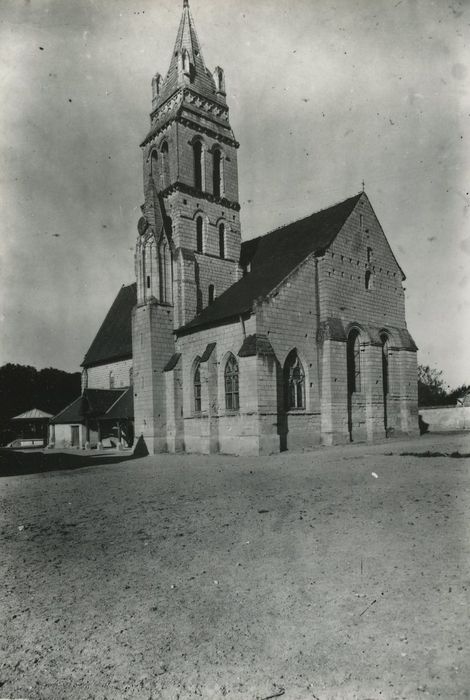 Eglise Saint-Martin : Ensemble sud-est, vue générale