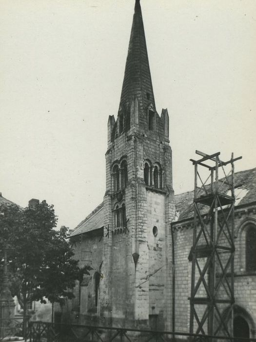 Eglise Saint-Maurice : Clocher, élévations nord et ouest, vue générale