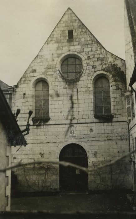 Ancien couvent des Calvairiennes : Chapelle, façade occidentale, vue générale