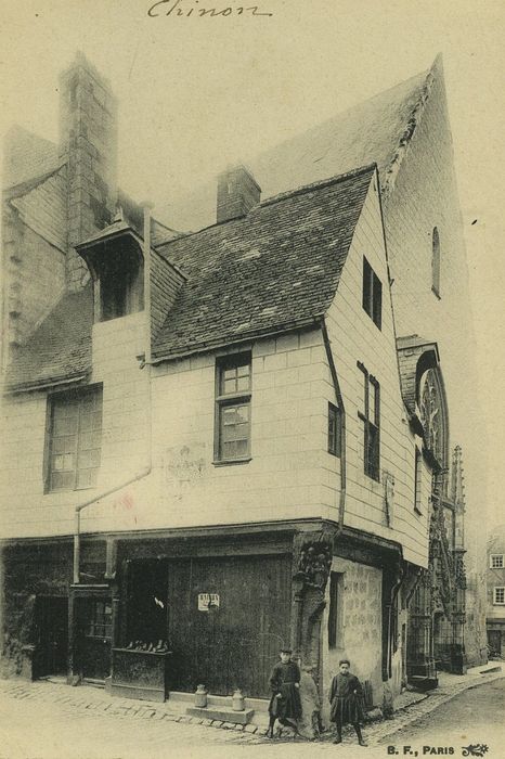 Maison dite du Pilier : Façades sur rues, vue générale