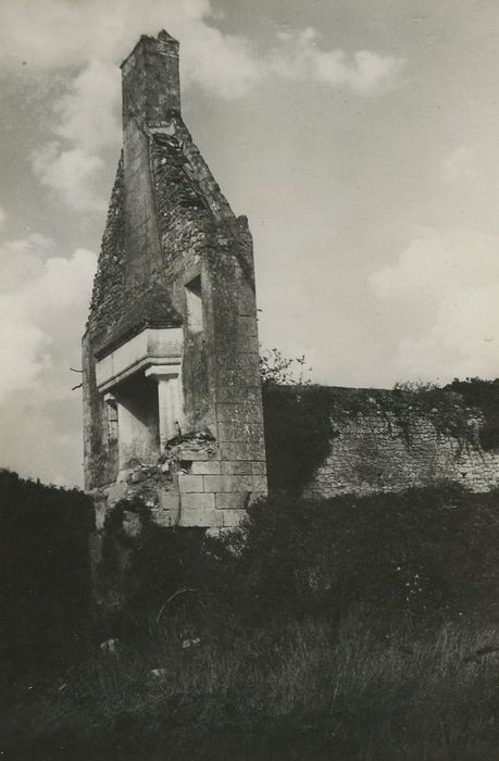 Vue partielle des ruines