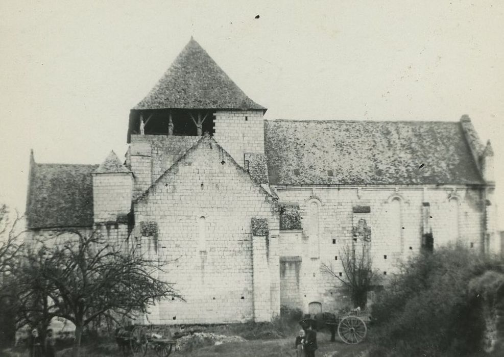 Ancienne église Notre-Dame : Façade latérale nord, vue générale