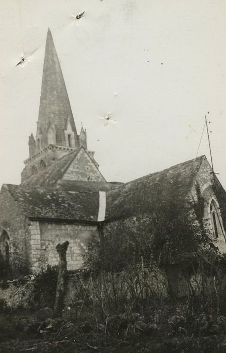 Eglise Saint-Loup : Ensemble sud-est, vue partielle