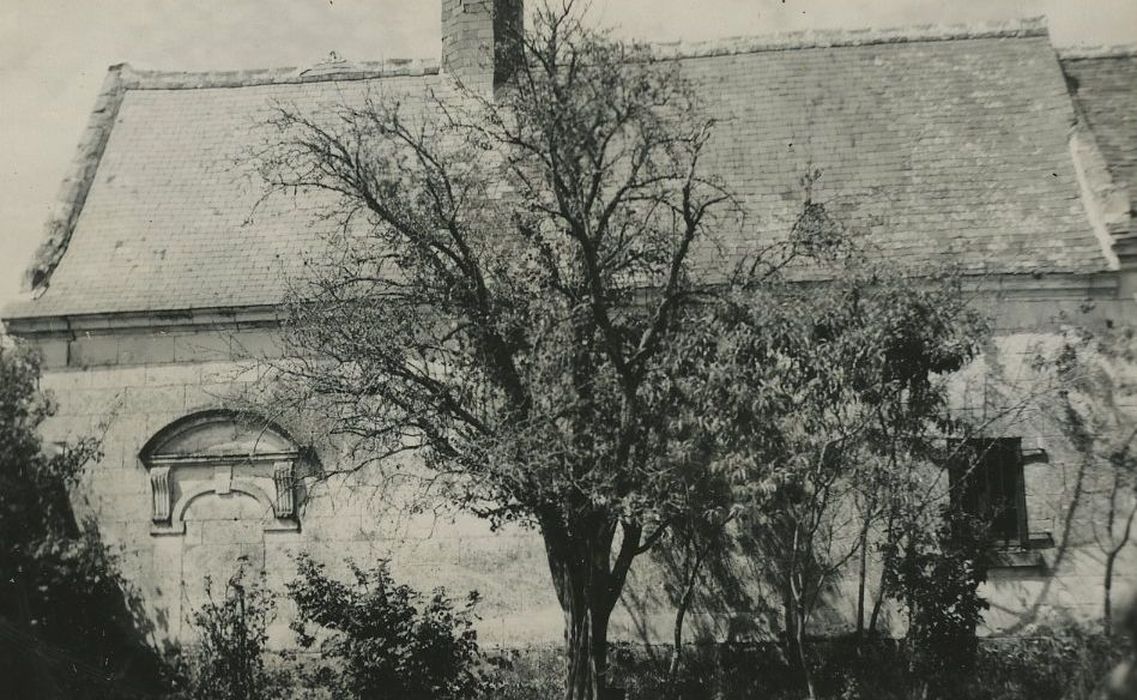 Manoir de La Carmerie : Chapelle, façade sud, vue générale