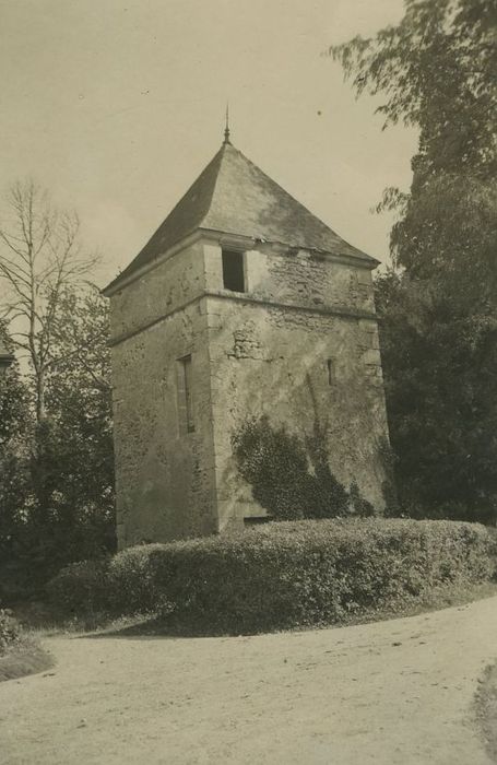 Château de Dolbeau : Tour sud-est, vue générale