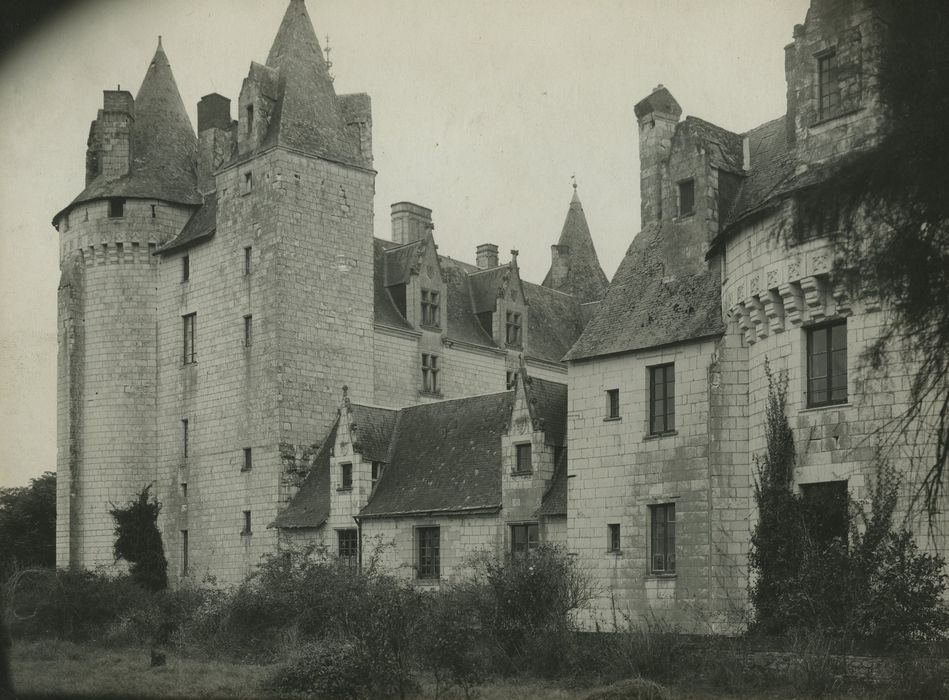 Domaine de Montpensier ou Coudray-Montpensier : Ensemble nord, vue partielle