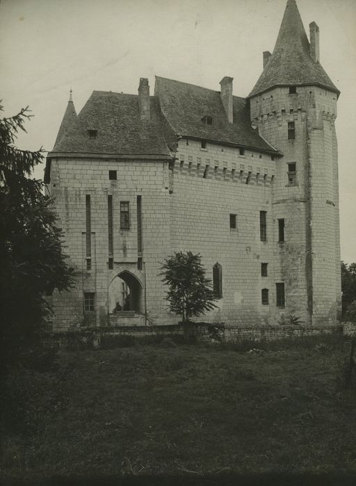 Domaine de Montpensier ou Coudray-Montpensier : Ensemble sud, vue générale