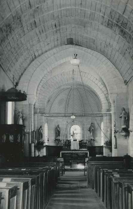 Eglise Saint-Saturnin : Nef, vue générale