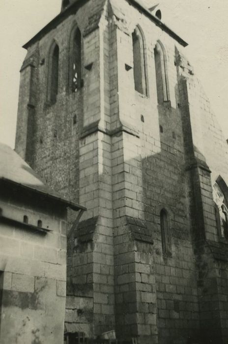 Eglise Saint-Paterne : Clocher, élévations nord et ouest, vue générale