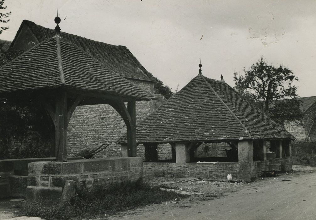 Fontaine et lavoir, vue générale