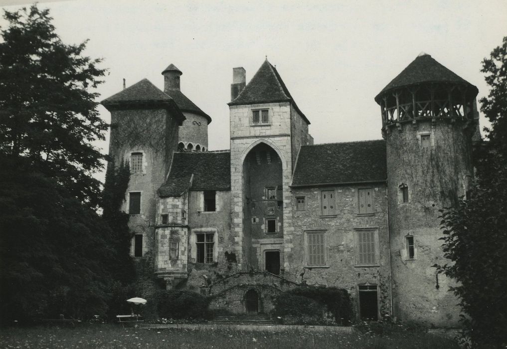 Château : Ensemble est, vue générale