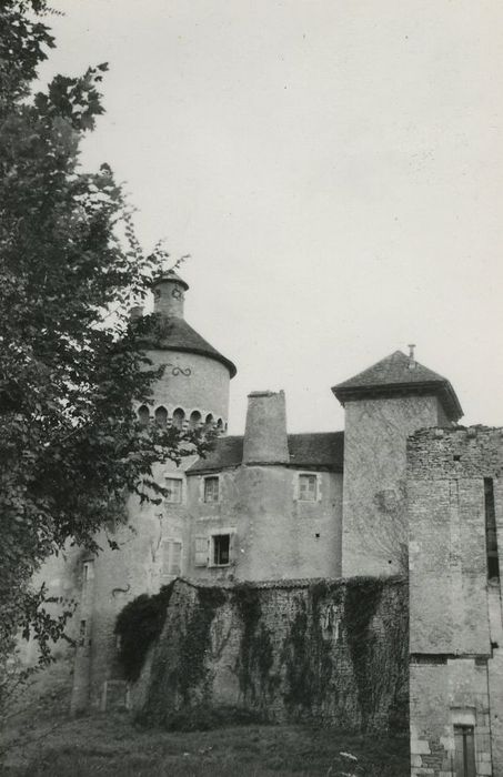 Château : Ensemble sud, vue partielle