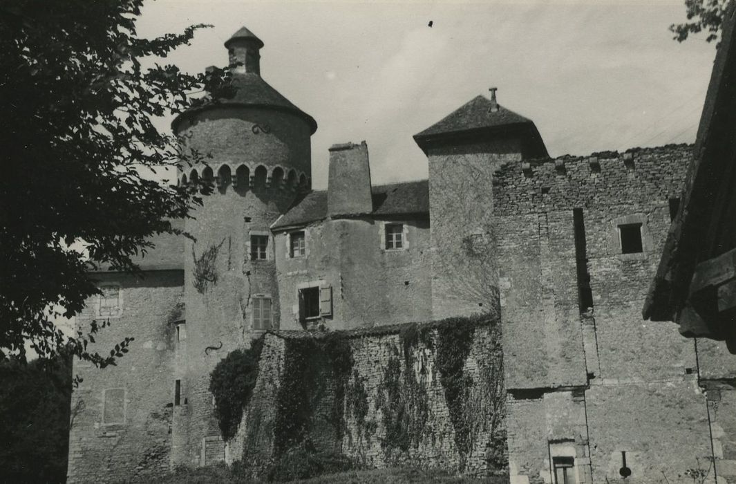 Château : Ensemble sud, vue générale