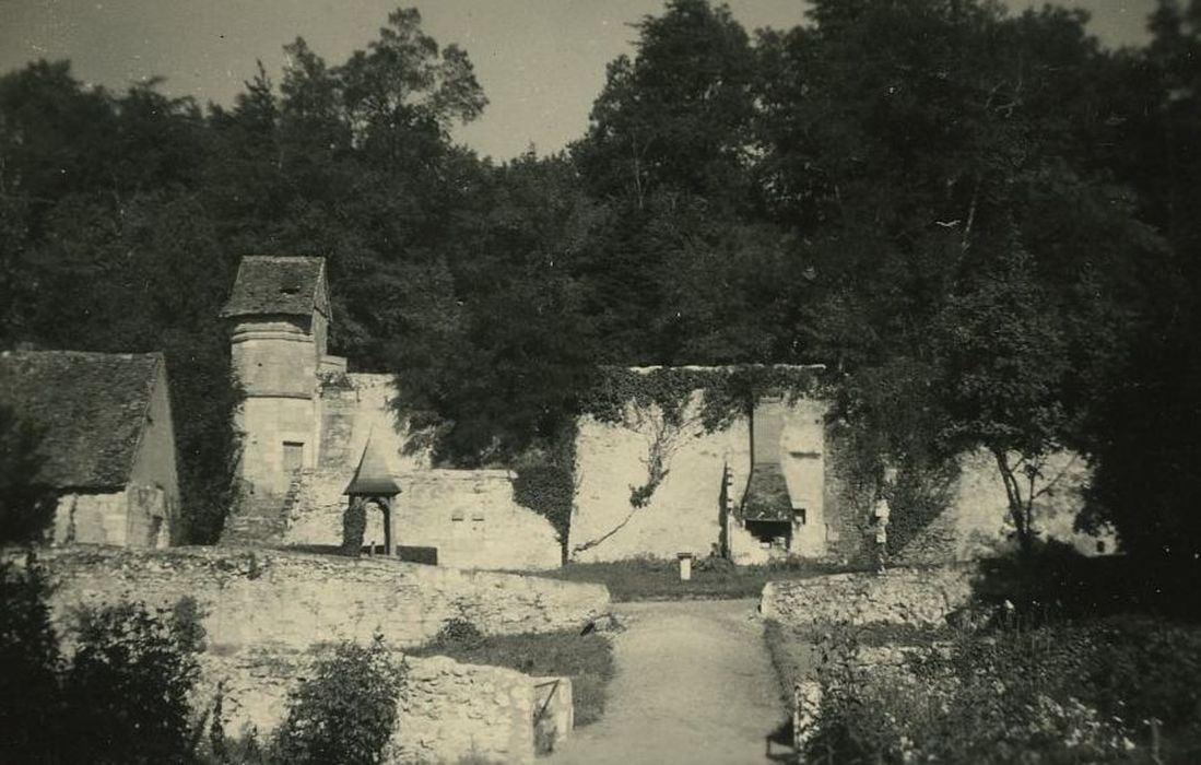 Domaine du Manoir de Paradis : Vue générale des ruines de l’ancien amnoir