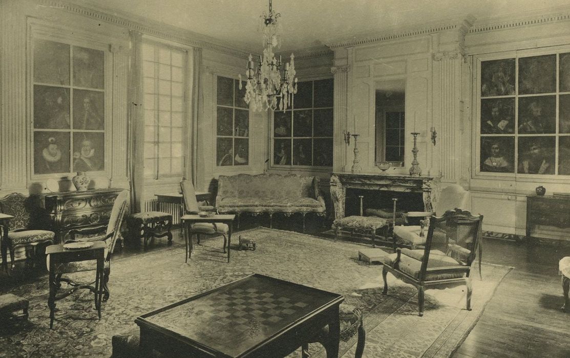 Manoir de la Sagerie : Salon, vue partielle