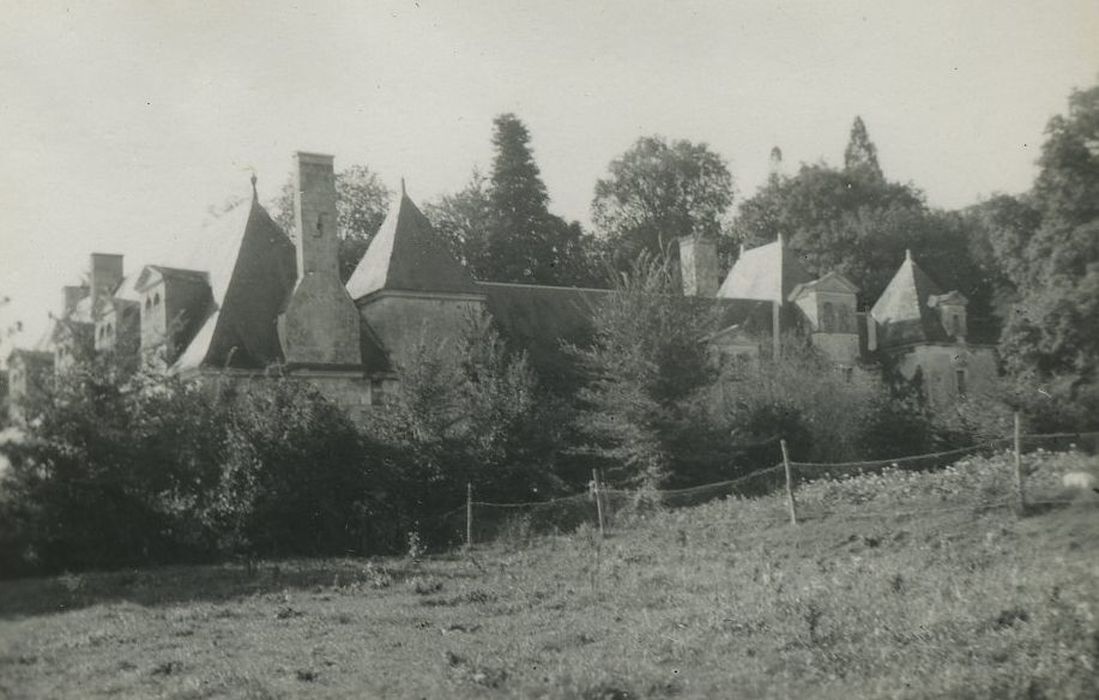 Manoir de Vaudésir : Ensemble nord-est, vue générale