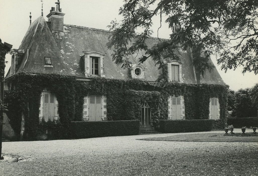 Manoir de La Bachellerie : Façade nord, vue générale