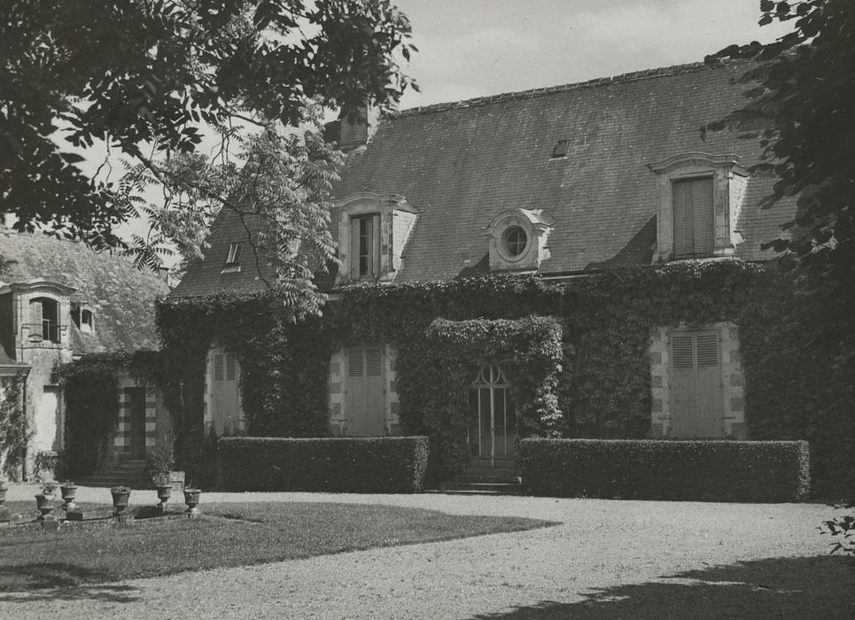 Manoir de La Bachellerie : Façade nord, vue générale