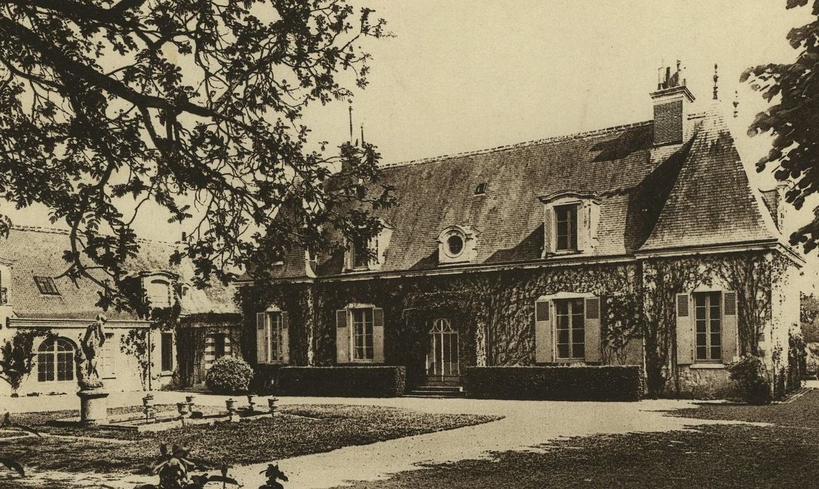 Manoir de La Bachellerie : Façade nord, vue générale