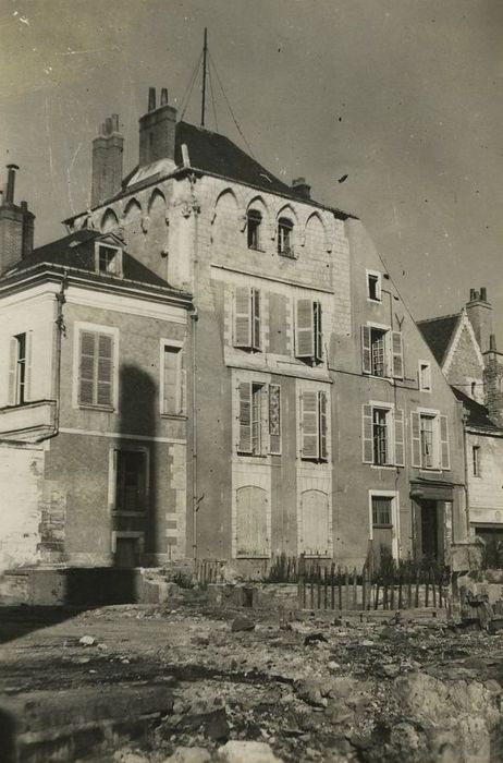 Tour Foubert (ou Fulbert) , ou Maison de la Tabagie : Ensemble sud-ouest, vue générale